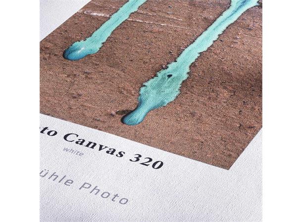 Hahnemühle Photo Canvas 320g Poly-Cotton, bright white 