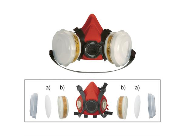 Star Mask Halvmaske til lakkering ol. 