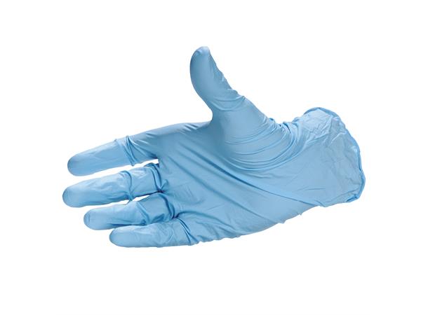 Nitril Hand Premium Blue 100pk, Nitrilhanske engangs 