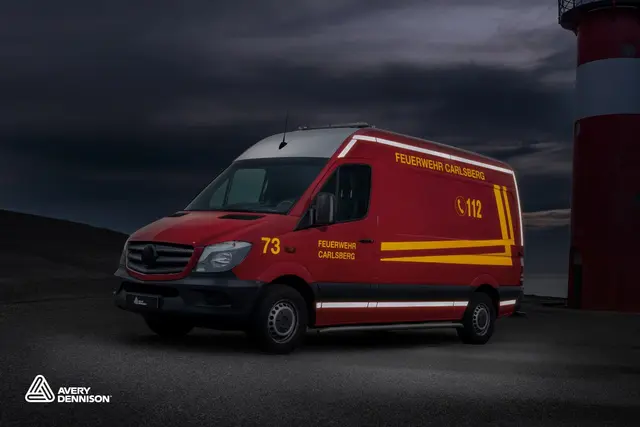 Avery V-4000 Refleksfolie Uten luftkanaler 