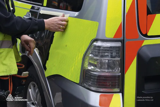 Avery Visiflex V-8000 Refleksfolie Prismerefleks 