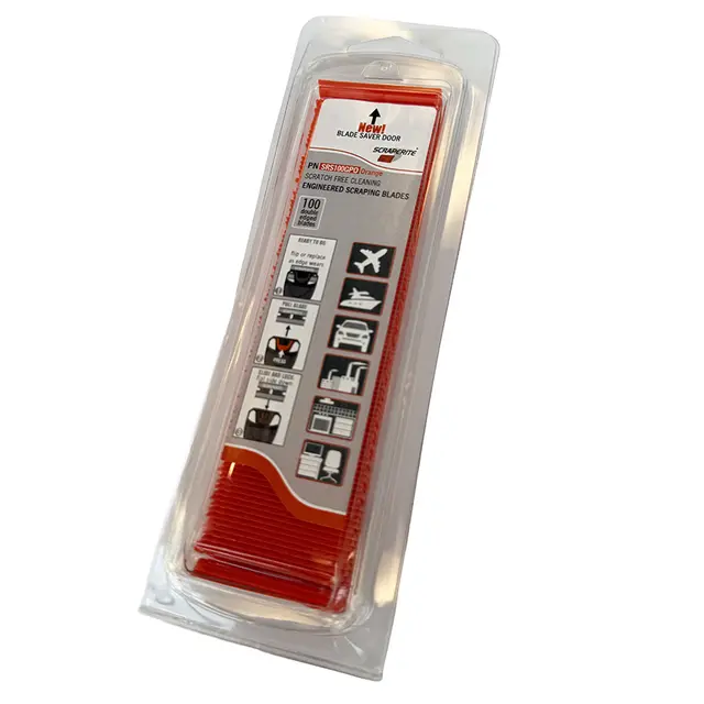 Scraperite Blades Orange Rett 100pk 