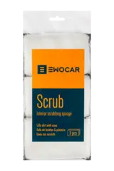 Ewocar Scrub Sponges 3-pakk
