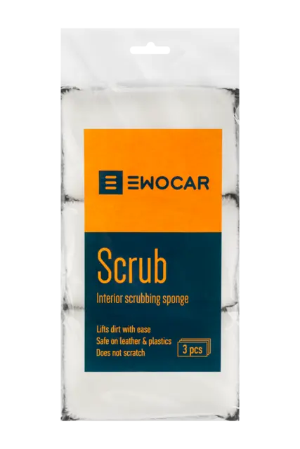 Ewocar Scrub Sponges 3-pakk 