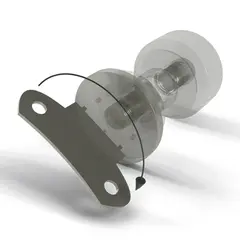 Citinox Plus Holder Key Stainless Steel (1pk)