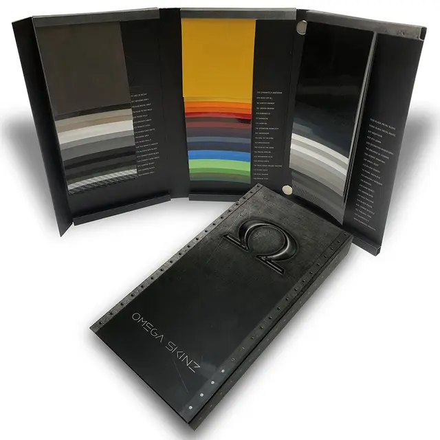 Omega Skinz Colour Book Fargekart 