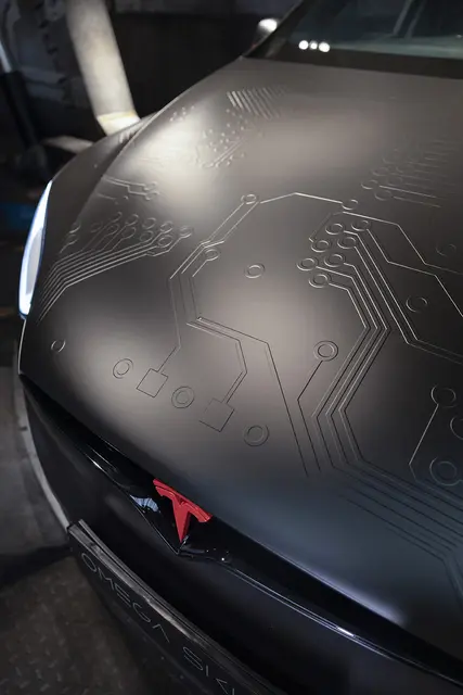 Omega Skinz OS-628 Black Bullet 1,52x20m 