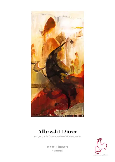 Hahnemühle Albrecht Dürer 210g 50% Cotton, 50% a-Cellulose, mould-made 
