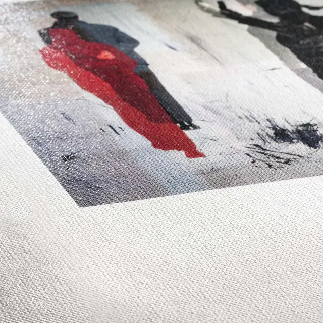 Hahnemühle Goya Canvas 340g Poly-Cotton, natural white, satin-finish 