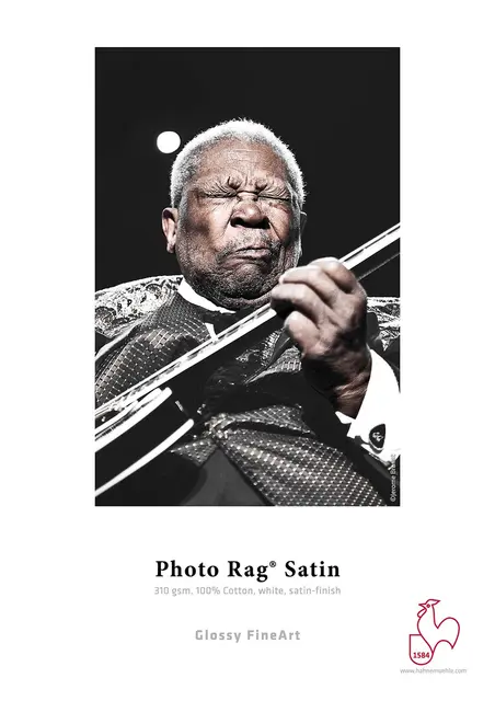 Hahnemühle Photo Rag Satin 310g Content, 20 ark + 22 skilleark 