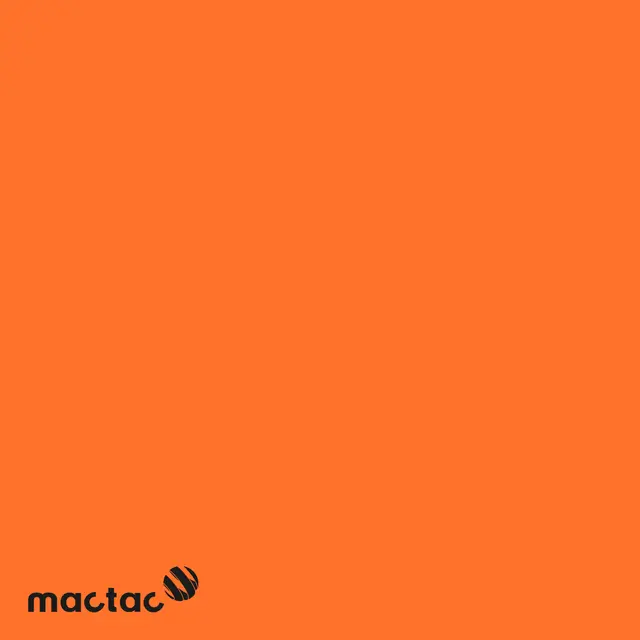 Mactac 9800 Pro Bubble-free 9801-40 BF Orange 1,23x50m 