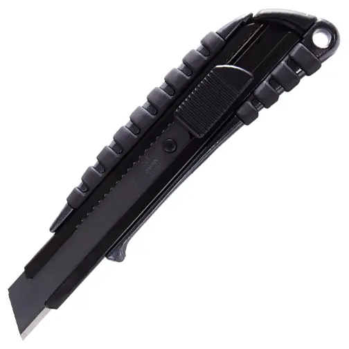 Kniv NT Cutter PMGL-EVO2R sort 18mm bredde på blad 