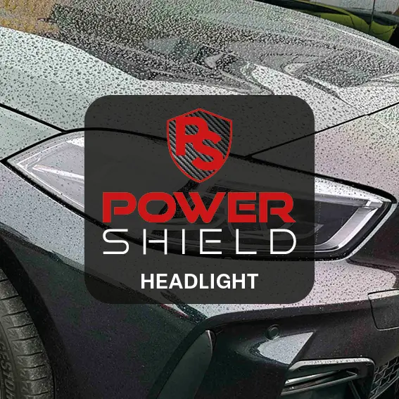 Powershield Headlight Smoke PPF Lyktefilm 