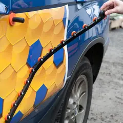 Yellotools BlackMamba magnetisk kurvlinjal