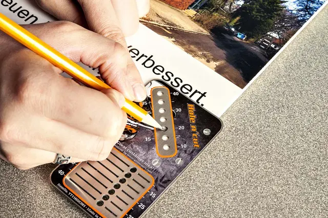 Yellotools Hole N´Cut kutt og hullmal 