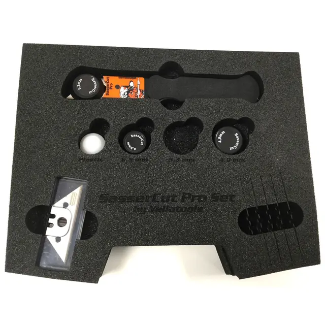 Yellotools SasserCut Pro Set kniv til bildører 