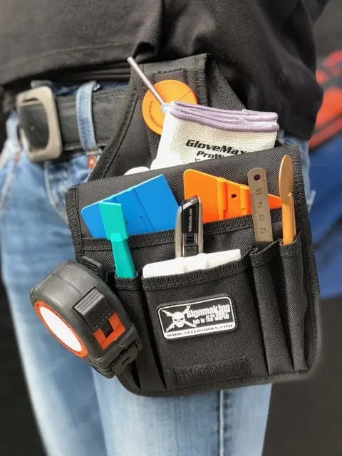 YelloBelt ProWrap Black belteveske for verktøy 