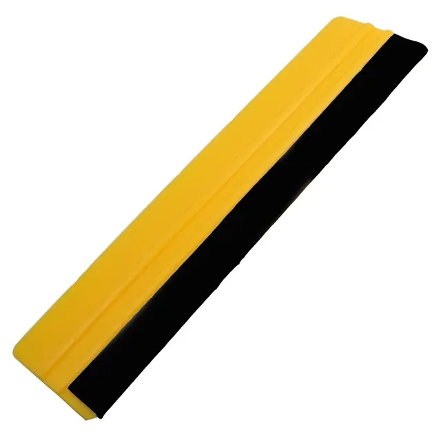 YelloBig 30cm monteringsskrape med sort filt 