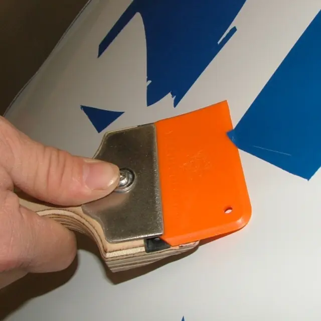 YelloBlade Handle Håndtak til skrape for foliefjerning 