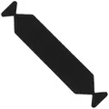 YelloWings Felt (5pk) filt til 10cm skrape